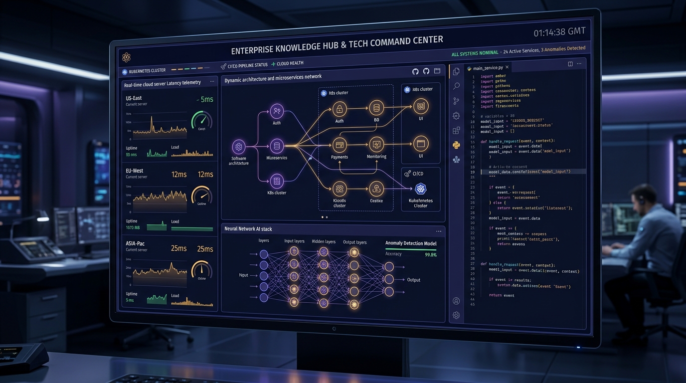 Sibiri Enterprise Knowledge Hub and Tech Command Center