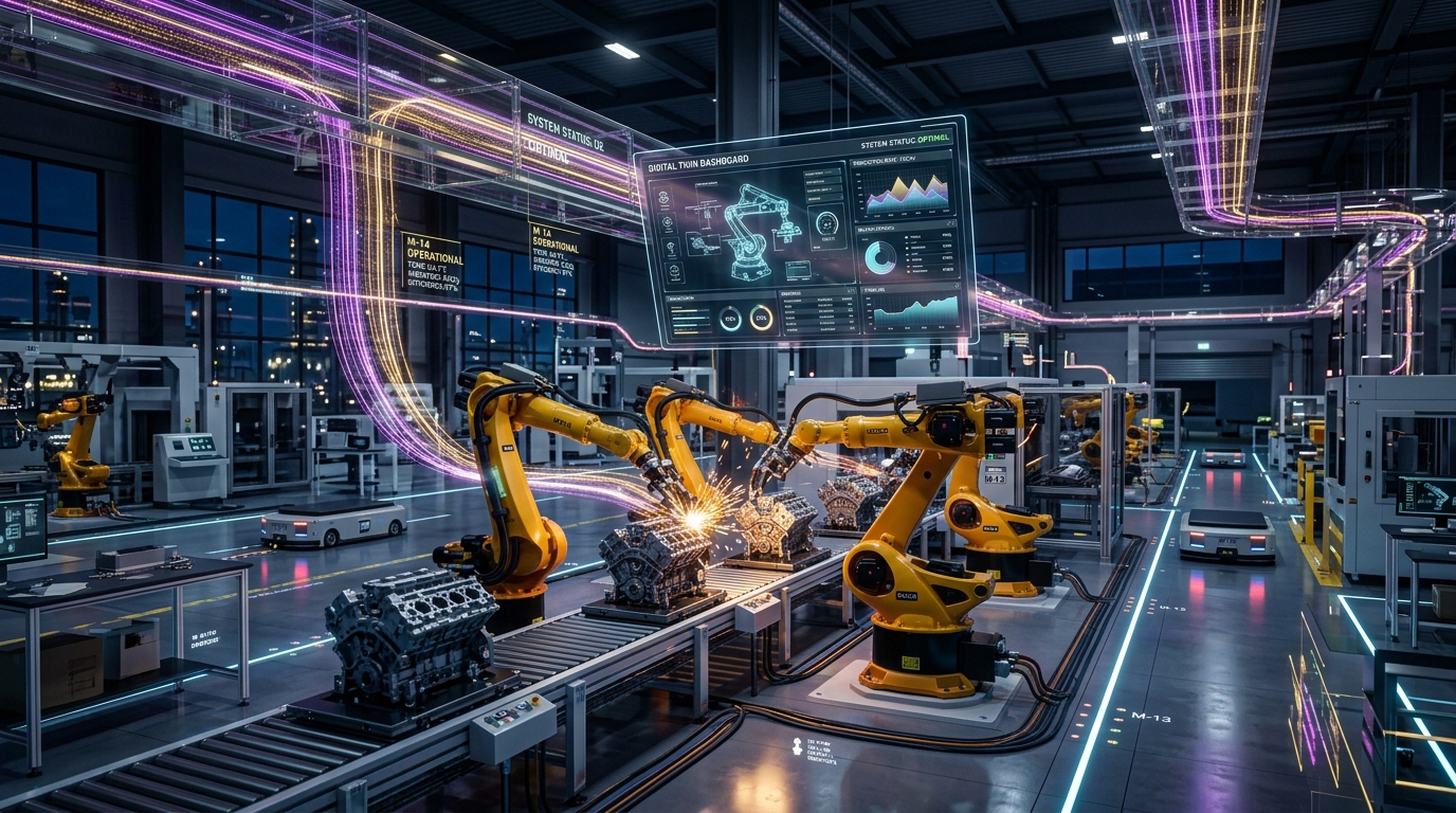 Smart Manufacturing Industry 4.0 Telemetry and Automation System