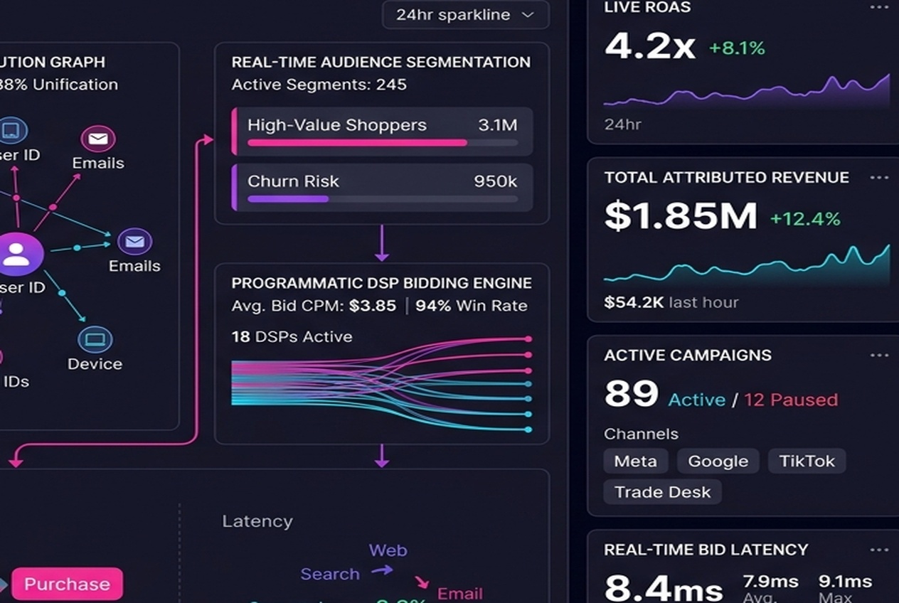 Programmatic Real-Time Bidding RTB DSP Engine Telemetry
