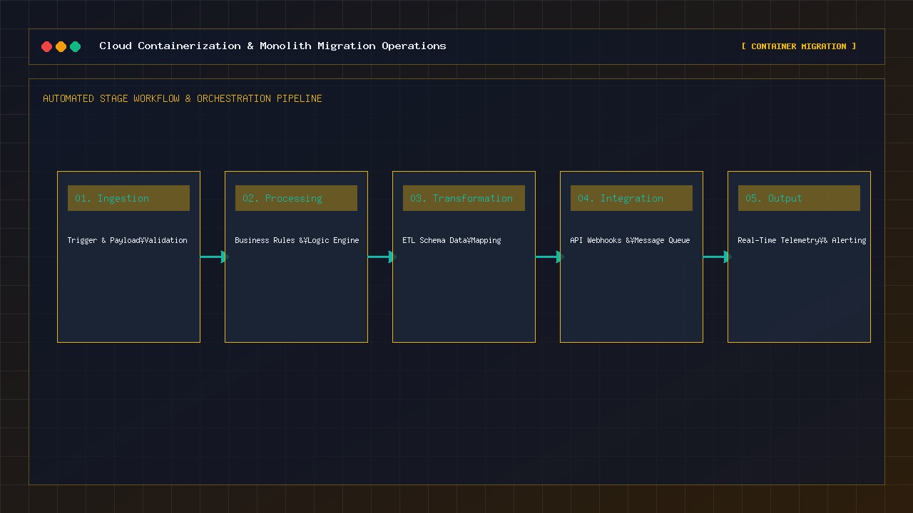Cloud containerization and Kubernetes cluster dashboard